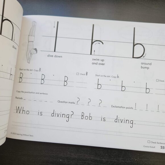 NEW Handwriting Without Tears Cursive Kickoff Student Workbook Writing English - Picture 10 of 16